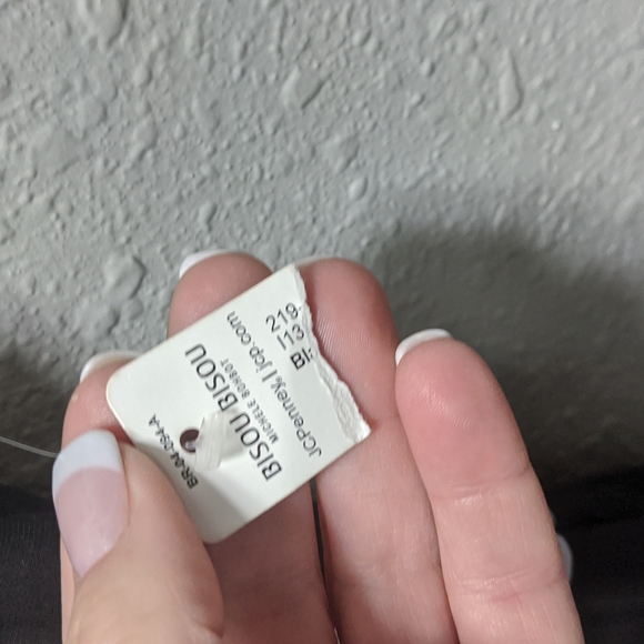 Bisou Bisou dress. Black and white. Size 6 - Picture 4 of 4